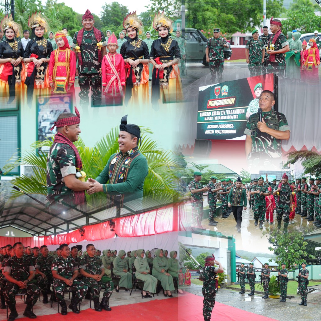 Pangdam XIV/Hasanuddin di Bombana Tekankan Babinsa Jadi Garda Terdepan Sukseskan Program Koperasi hingga Ketahanan Pangan