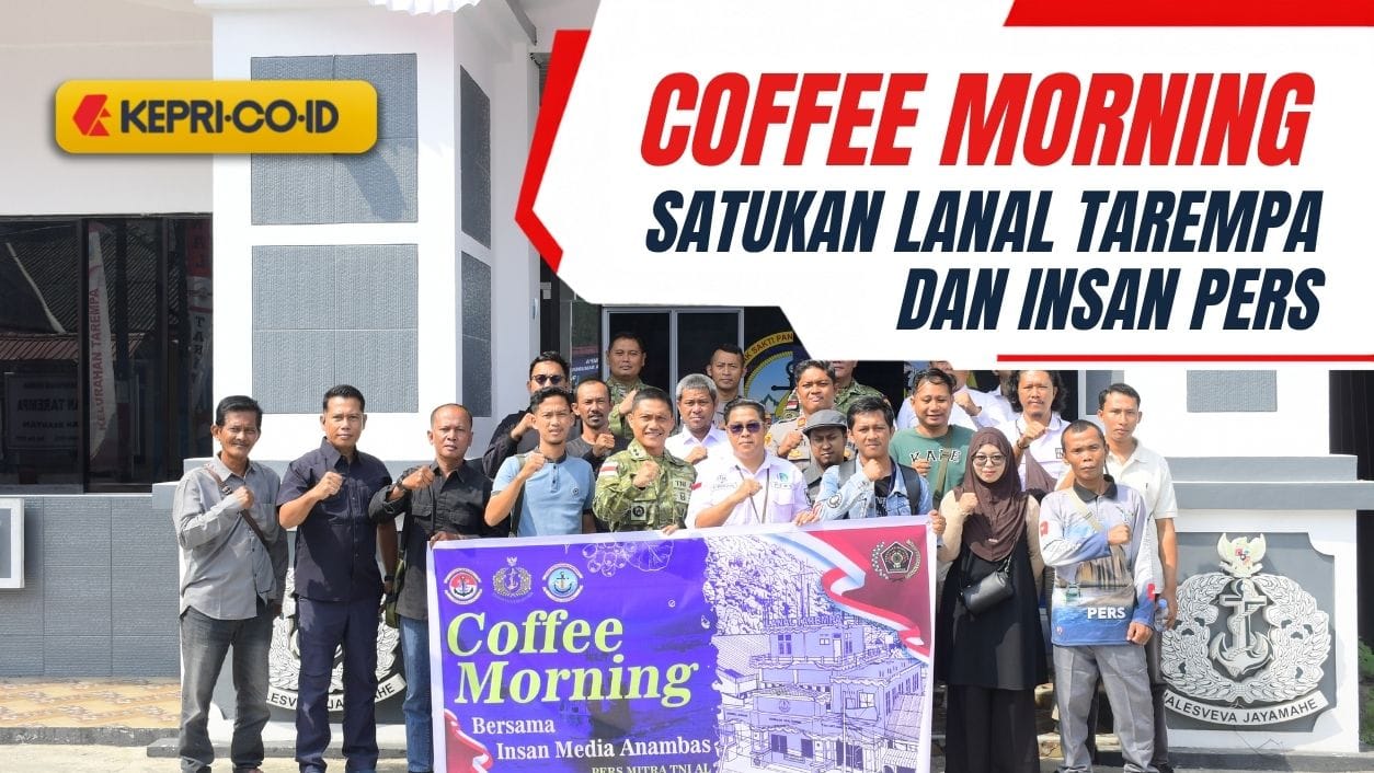 Danlanal Tarempa Romi Sitorus Buka Ruang Diskusi Bareng Wartawan Anambas, Informasi Satu Pintu Lewat Pasintel
