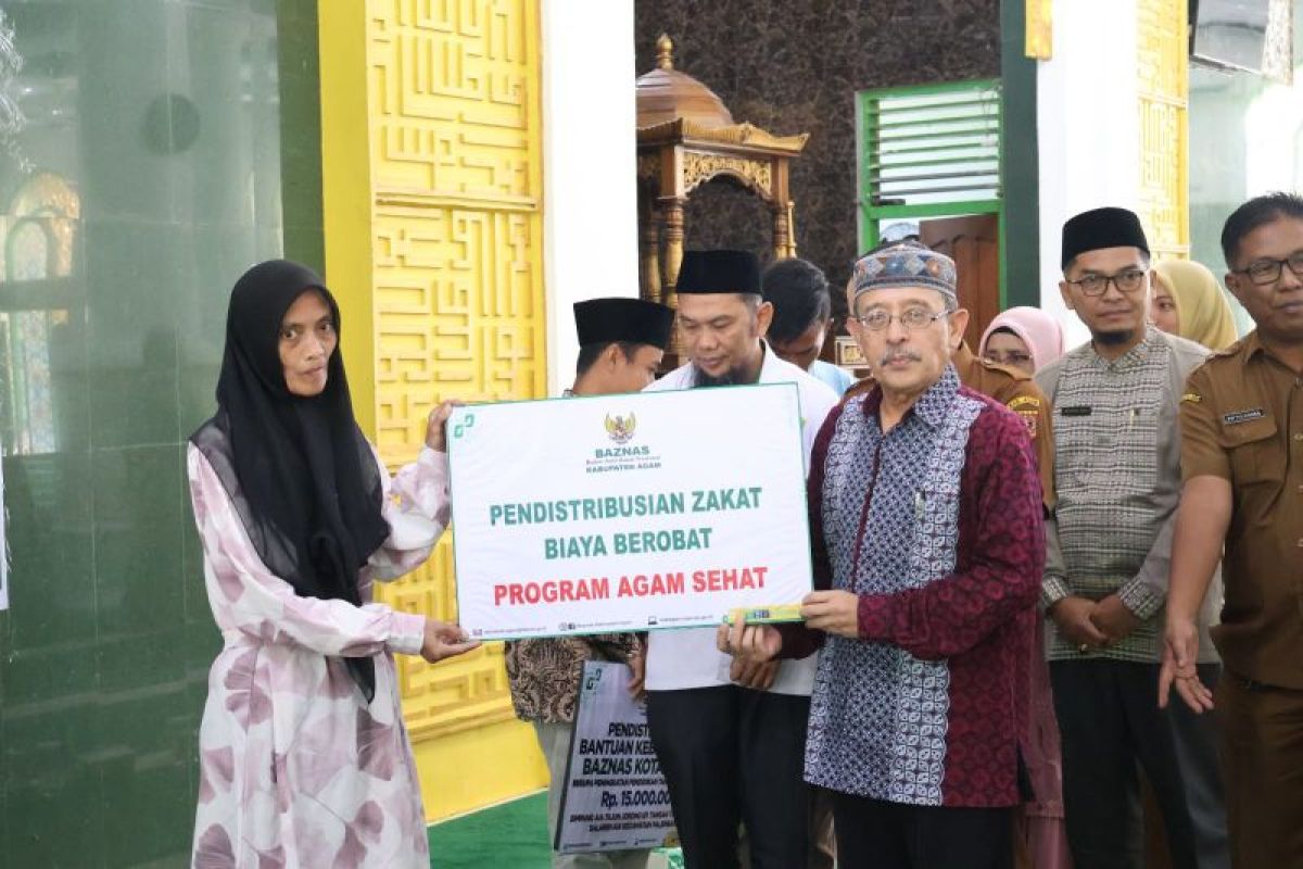 Baznas Agam Salurkan ZIS Rp6,57 Miliar ke 10.226 Mustahik, Program Agam Peduli Serap Dana Terbesar