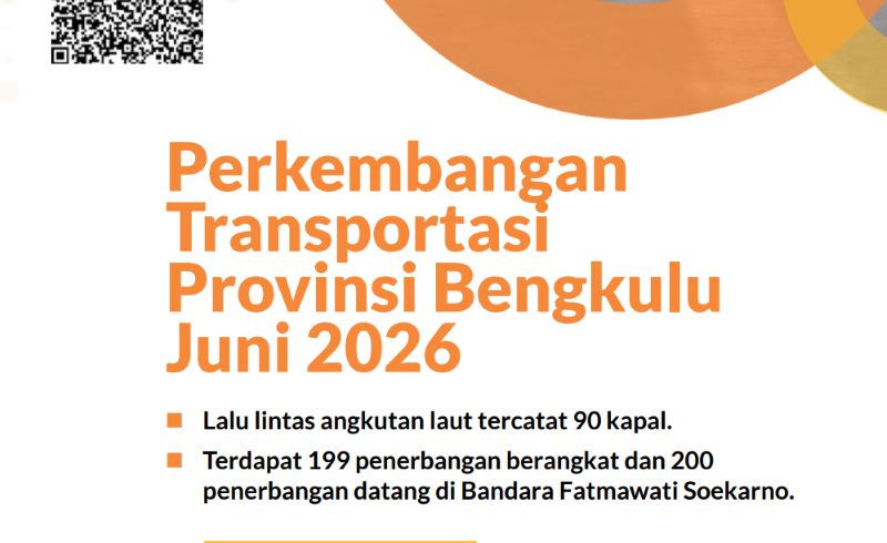 Aktivitas Pelabuhan Pulau Baai Bengkulu Meningkat Tajam, Penumpang Kapal Naik 104 Persen pada Juni 2026