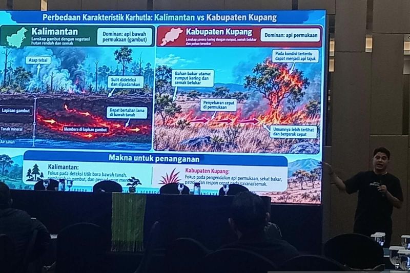 Pemkab Kupang Susun Renkon Karhutla, Waspadai Lonjakan Area Terbakar dari 513 ke 8.330 Hektare per Tahun