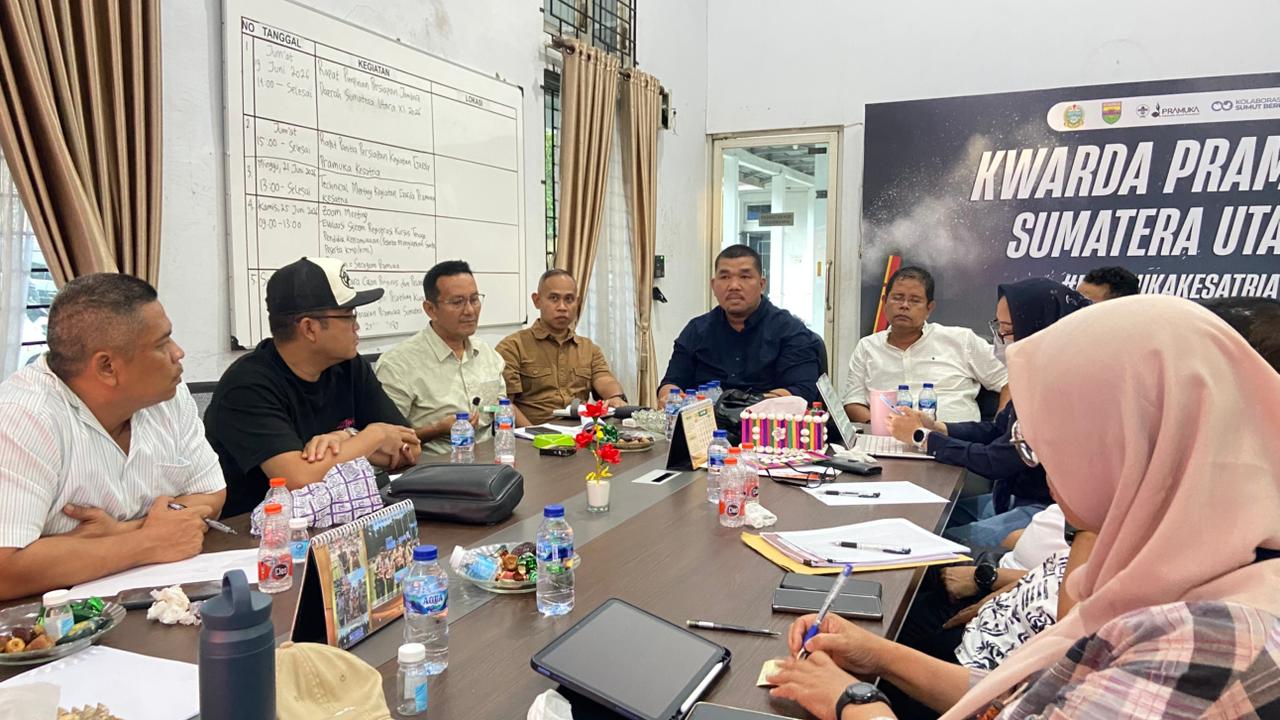 Kwarda Pramuka Sumut Finalisasi Persiapan Jambore Daerah XI di Sibolangit Juli 2026, 3.058 Peserta Terdaftar