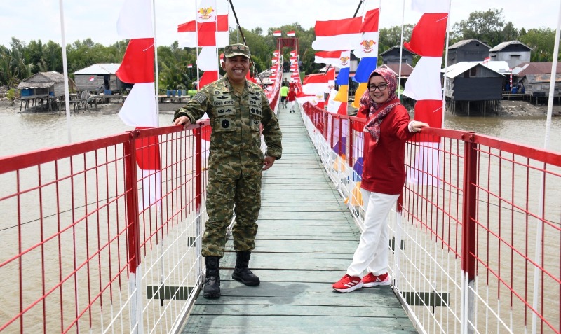 Jembatan Perintis Garuda di OKI Diresmikan Presiden Prabowo, Warga Tak Lagi Andalkan Perahu untuk Menyeberang