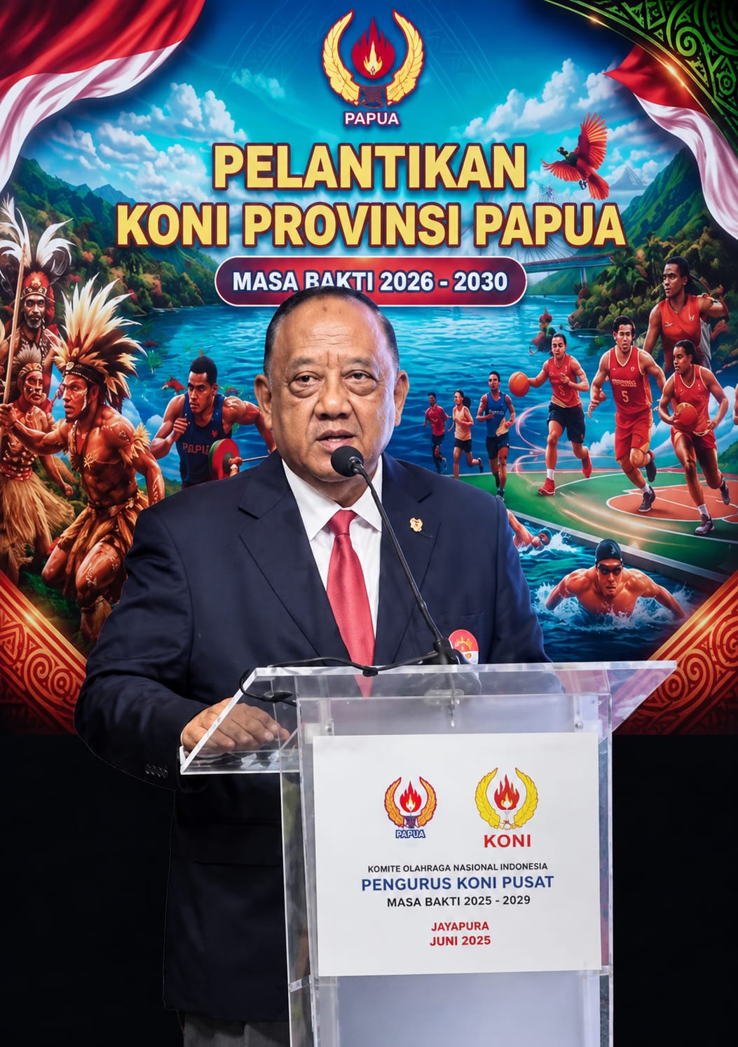 KONI Pusat Dorong Papua Kembali Berjaya di Olimpiade 2028, Pembinaan Atlet Muda Jadi Kunci