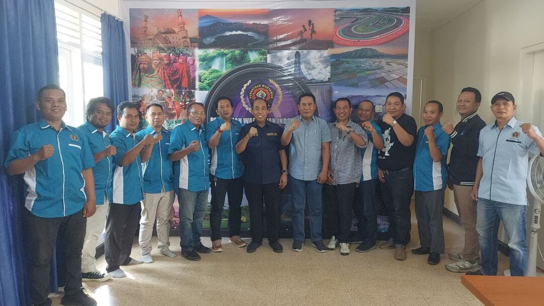 KONI NTB Siap Dukung Porwada Perdana PWI NTB 2026, Mori Hanafi Kunjungi Sekretariat