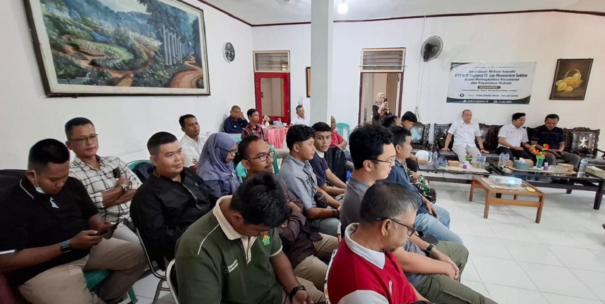 PTPN IV Gandeng Cabjari Batanghari Gelar Sosialisasi Hukum di Batin XXIV, Hadirkan Tokoh dari Tiga Desa