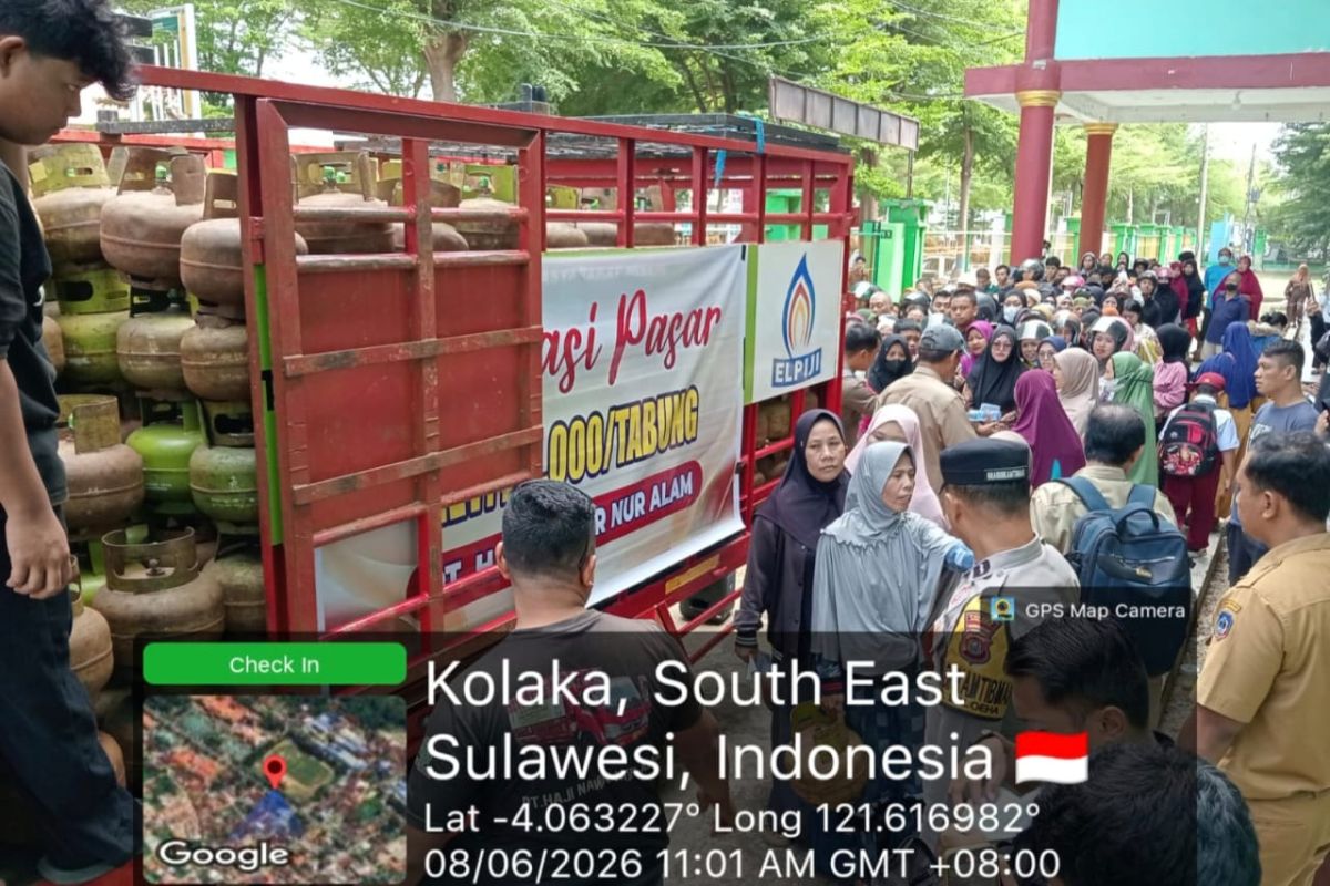 Pemkab Kolaka Gelar Pasar Murah di Lima Kecamatan, 2.800 Tabung LPG 3 Kg Disiapkan dengan Syarat Ketat