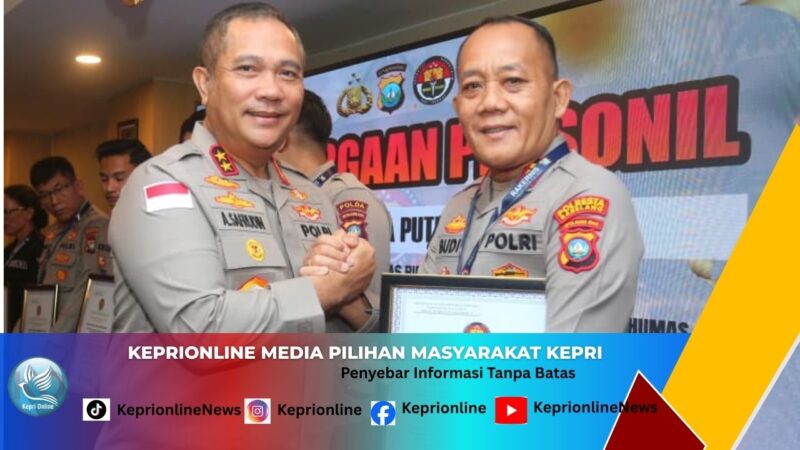 Kasihumas Polresta Barelang AKP Budi Santosa Borong Dua Penghargaan di Rakernis Polda Kepri 2026, Ini Kategorinya