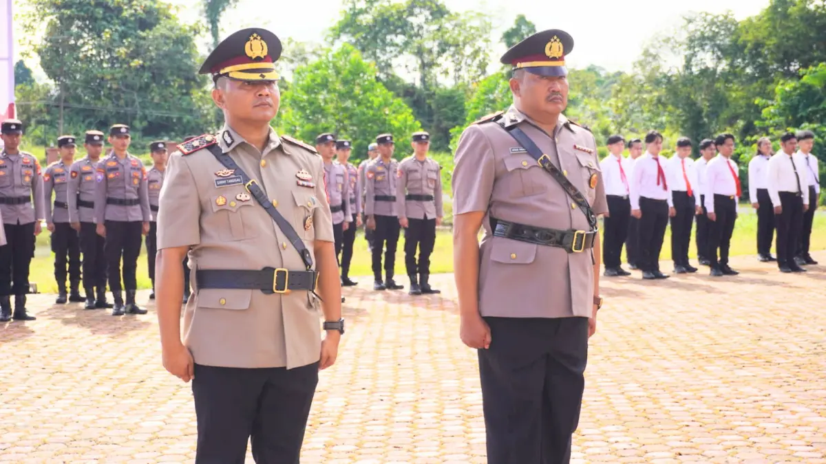 Jabatan Wakapolres Tana Tidung Resmi Berganti, AKP Atos Pramono Gantikan Kompol Sonny Tandisau