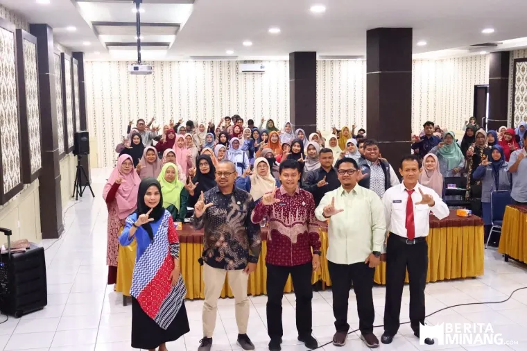 Pemkot Payakumbuh Targetkan Indeks Literasi Masyarakat 72,25, 150 Pustakawan dan Guru Ikuti Bimtek Informasi
