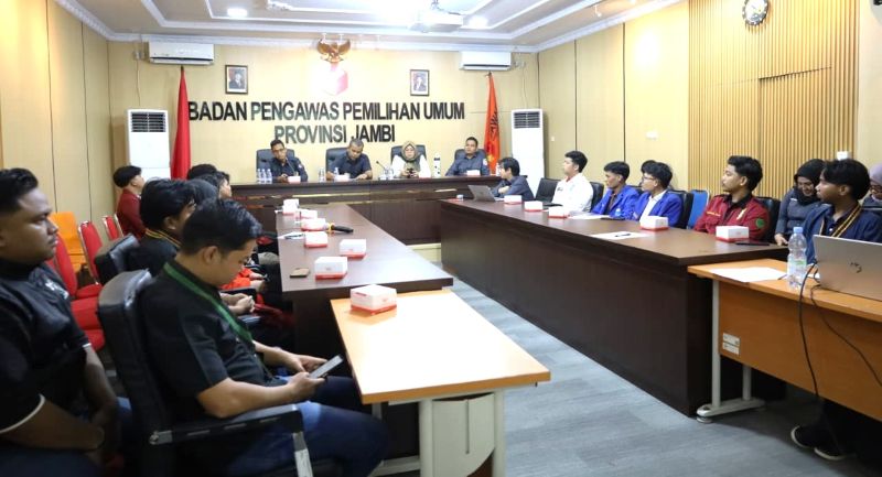 Bawaslu Provinsi Jambi Kumpulkan Mahasiswa dan OKP, Rancang Cetak Biru Pengawasan Pemilu 2029