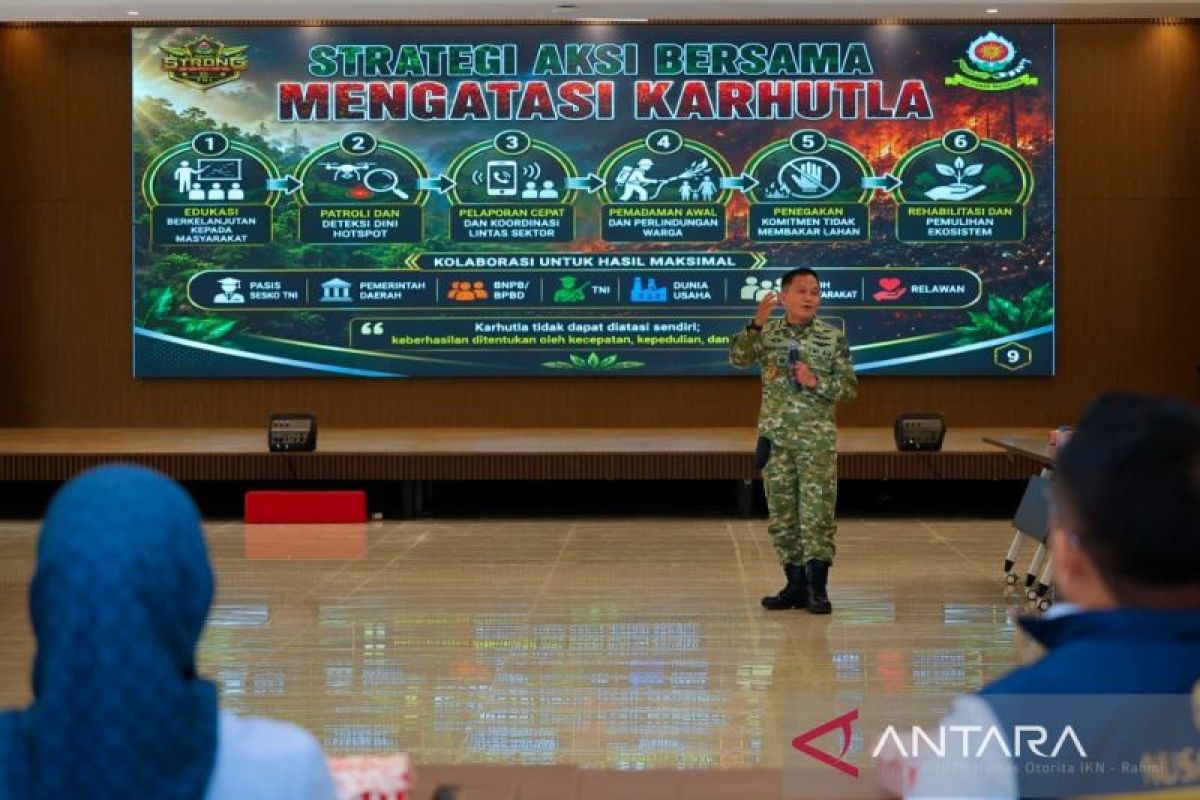 173 Titik Panas Terpantau di Kawasan IKN Hingga Agustus 2026, OIKN Latih Petani Kelola Lahan Tanpa Bakar