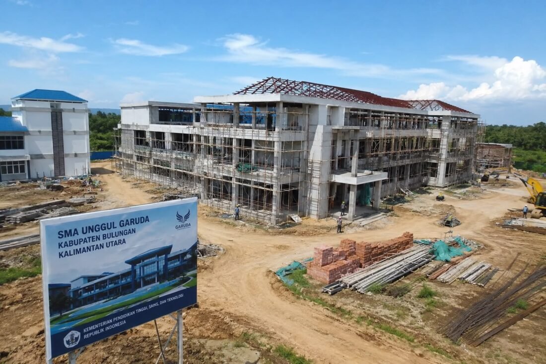 Pembangunan SMA Unggul Garuda Bulungan Dikebut Target Rampung September 2026, Enam Siswa Kaltara Sementara Belajar di Konawe Selatan