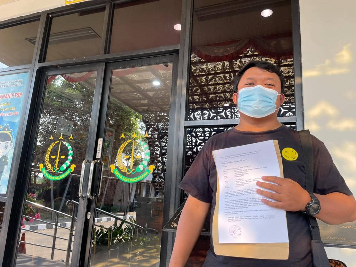 Aktivis Laporkan Pengadaan Keran Wastafel Dinkes Tangsel ke Kejari, Harga Rp515 Ribu Per Unit Dinilai Mark-Up