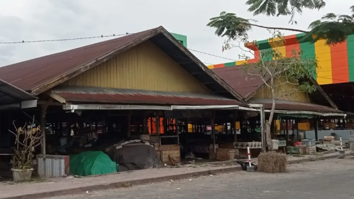 Bangunan Tua Pasar Saik Sukamara Akan Dibongkar, Pemkab Siapkan Lahan Relokasi Pedagang