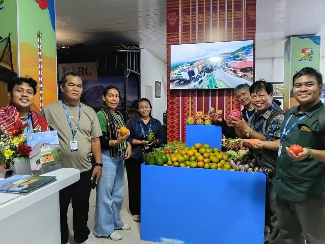 Paviliun Kabupaten Karo di PRSU 2026: Jeruk Manis, Alpukat Gurih, hingga Tenun Uis Karo Siap Dibeli Langsung
