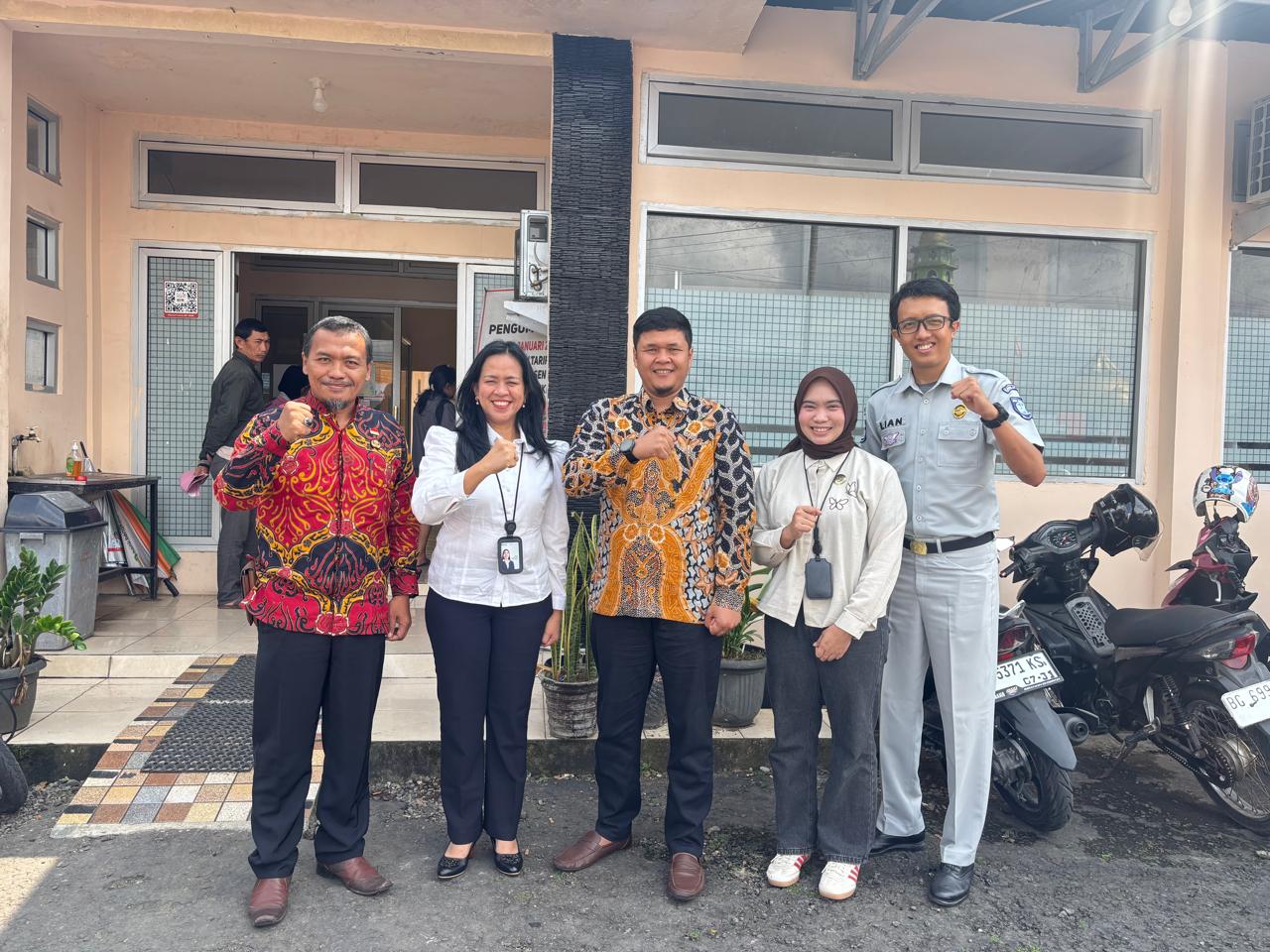 Kepala Kantor Wilayah Jasa Raharja Bengkulu Fitri Agustina Tinjau Kinerja Samsat Rejang Lebong, Target Pendapatan Jadi Sorotan
