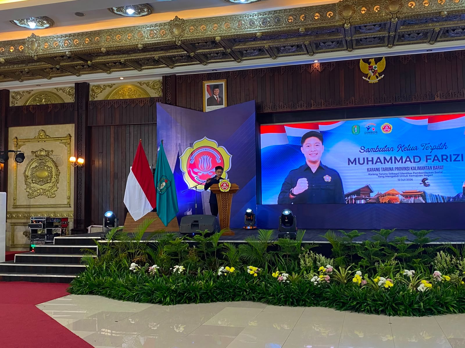 Muhammad Farizi Resmi Pimpin Karang Taruna Kalbar 2026–2031, Targetkan Program Pemberdayaan hingga ke Tingkat RT/RW