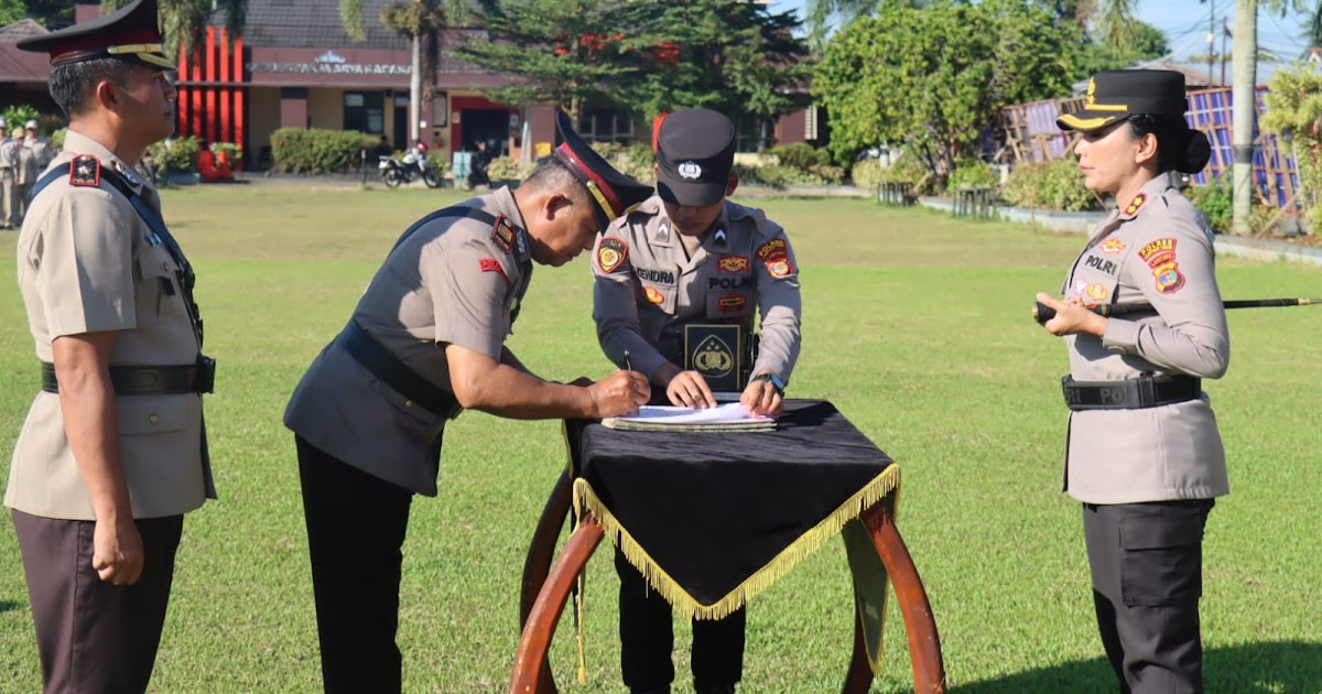 Kapolres Lampung Timur Pimpin Sertijab 11 Pejabat Utama dan Kapolsek, Ini Daftar Lengkap Mutasinya