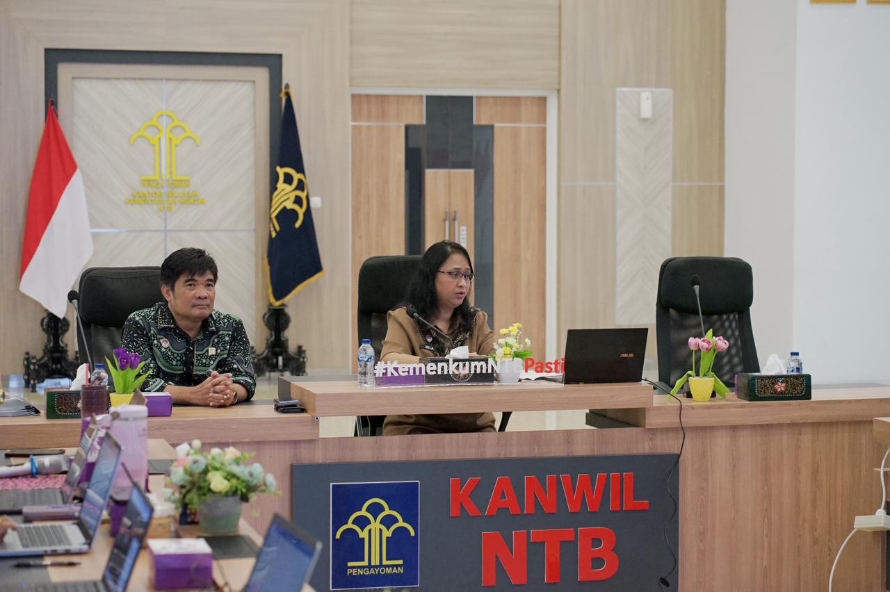 Kanwil Kemenkum NTB Harmonisasi Lima Regulasi Daerah, Termasuk Raperda Anti Pinjol Ilegal dan Judi Online