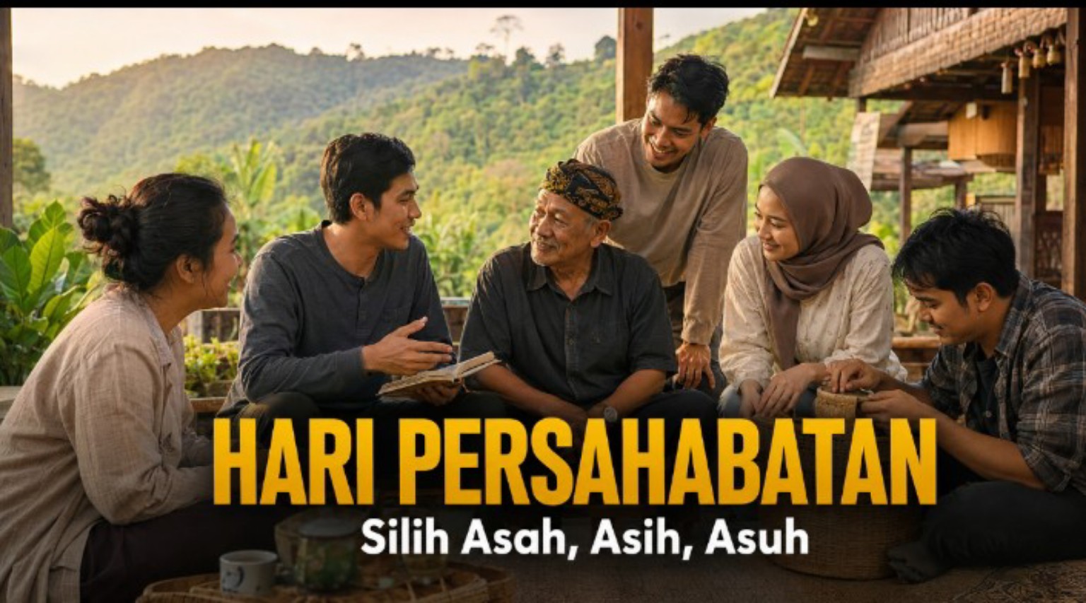 Silih Asah, Asih, Asuh di Era Digital: Falsafah Sunda untuk Uji Kualitas Persahabatan di Jawa Barat