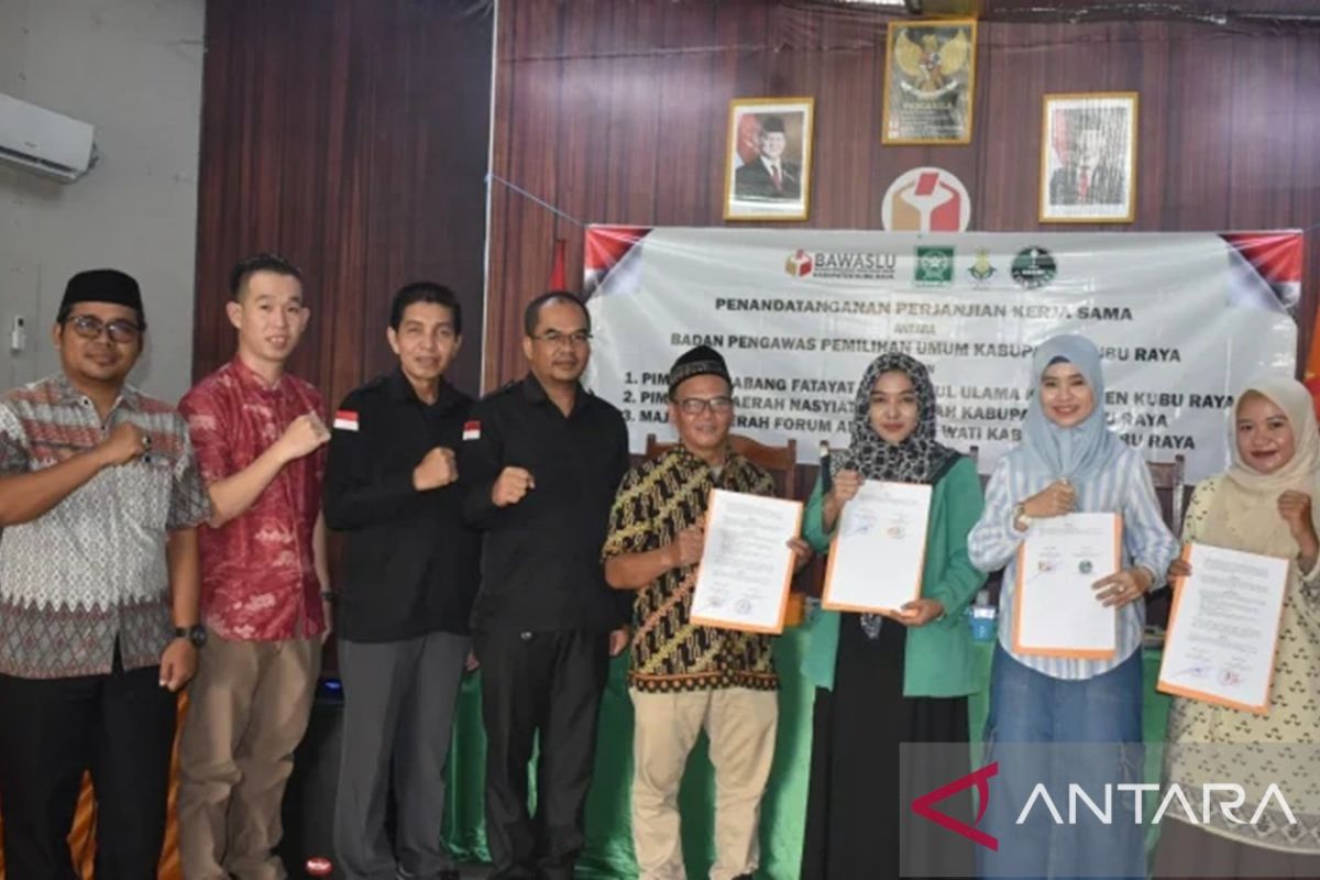 Bawaslu Kubu Raya Gandeng Fatayat NU, Nasyiatul Aisyiyah, dan Forhati Awasi Pemilu