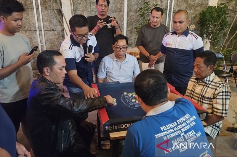 Turnamen Domino Piala DKOP Murung Raya Diikuti 16 Tim, Bupati Heriyus Sebut Bukan Hanya Soal Keberuntungan