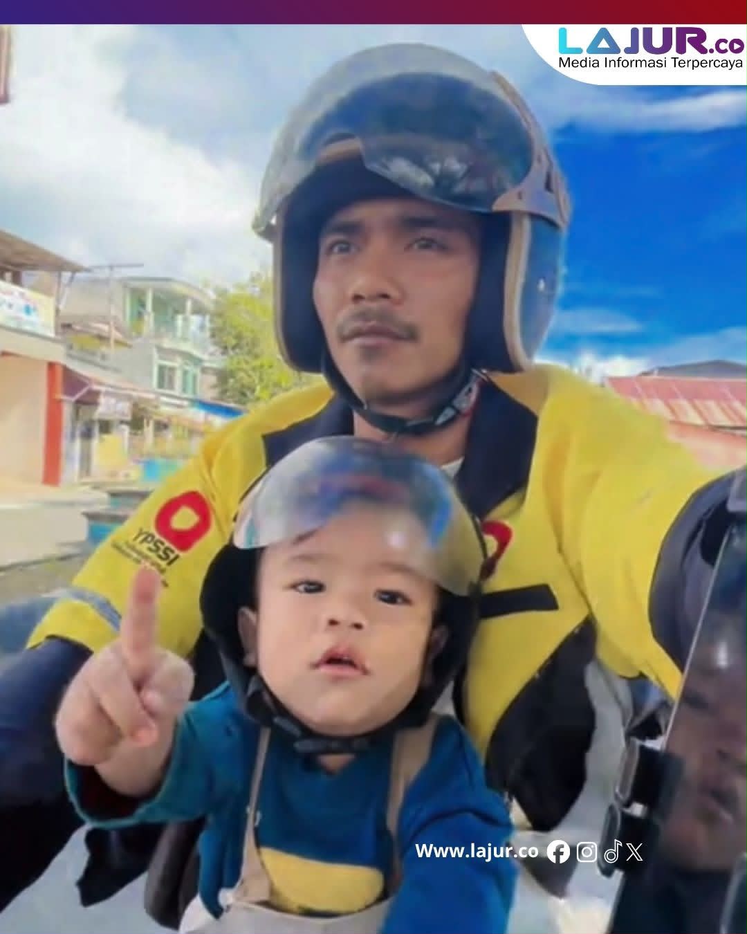 Kisah Ayah Ojol di Kolaka Jaga Anak Balita Lewat CCTV Viral, Potret Perjuangan Orang Tua Tunggal