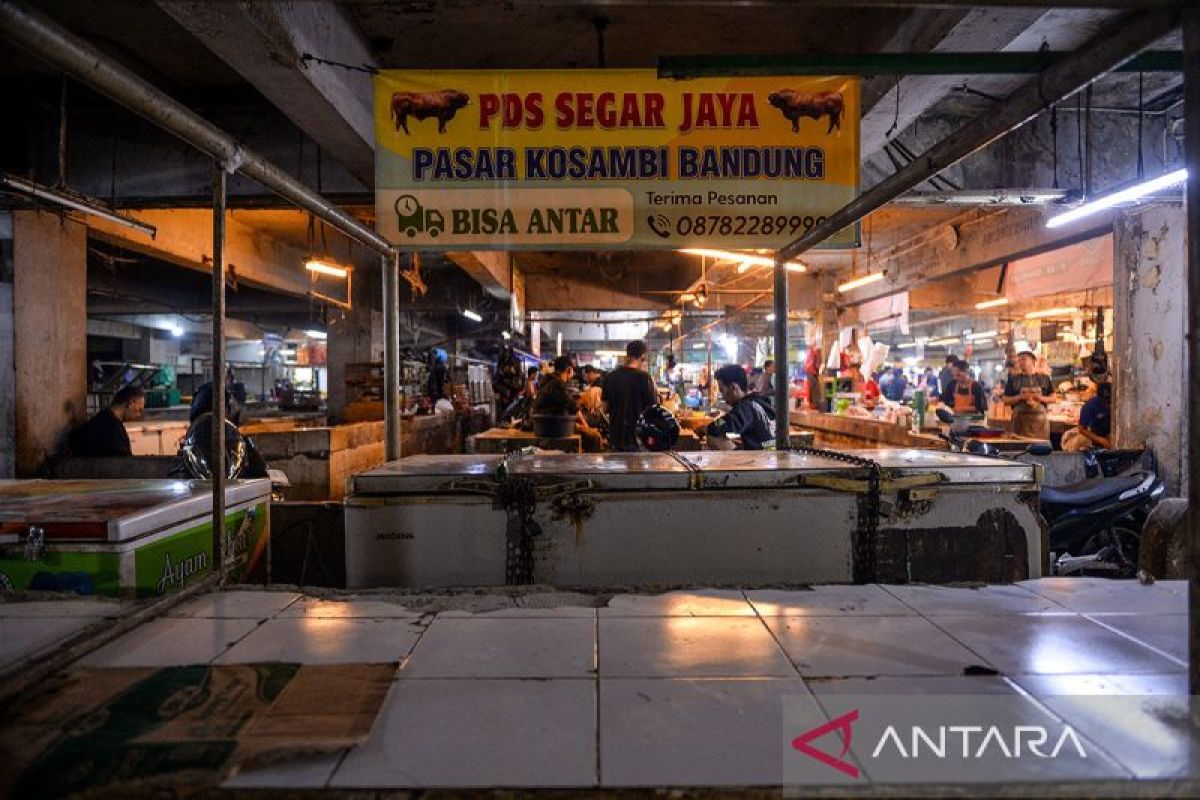 Harga Daging Sapi Tembus Rp 160 Ribu per Kilogram, Pedagang di Pasar Kosambi Bandung Mogok Jualan Selama 3 Hari