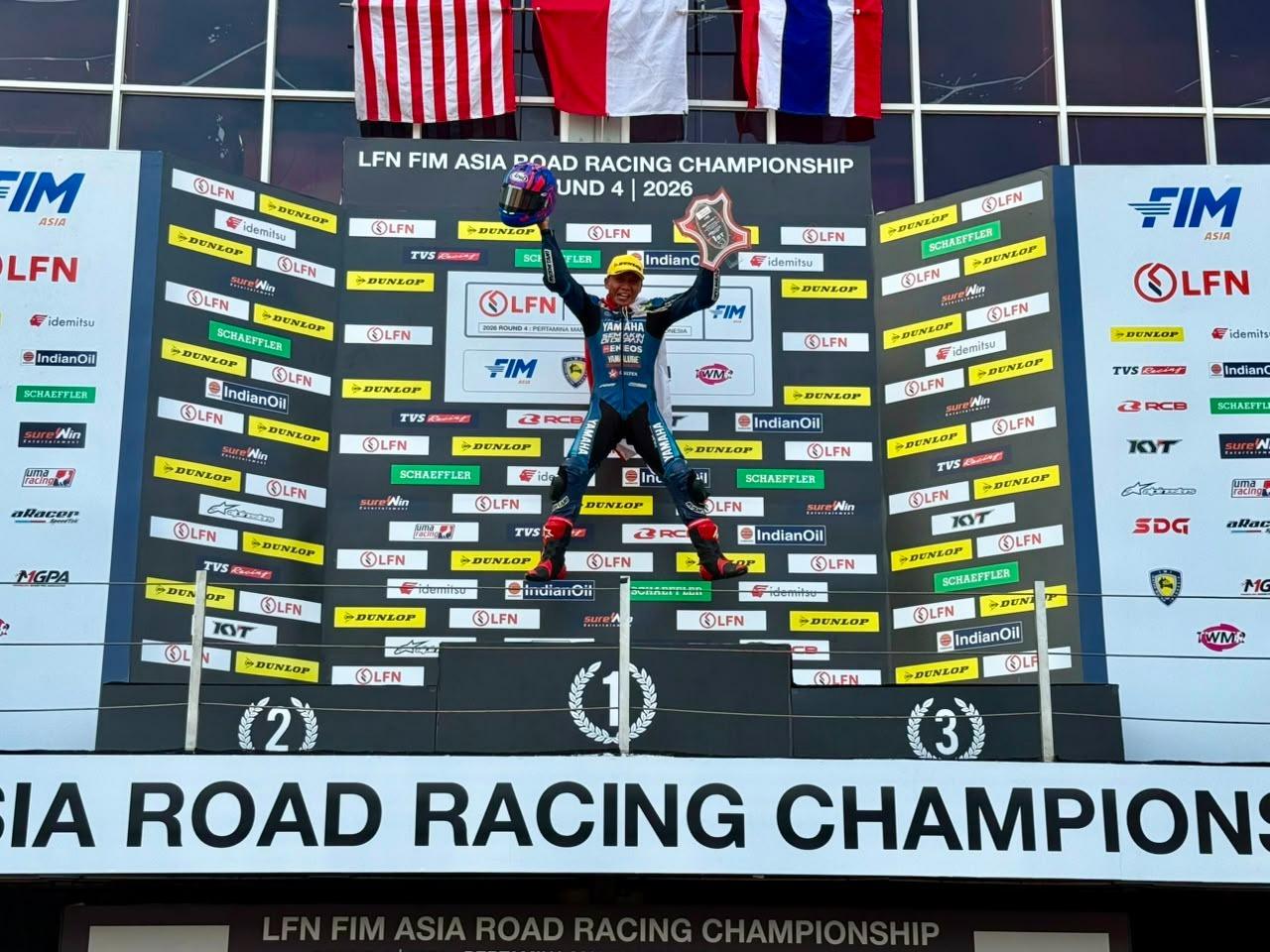 Wahyu Nugroho Cetak Kemenangan Perdana Yamaha Racing Indonesia di Kelas SS600 ARRC Mandalika, Pecah Telor Usai Podium Kedua Musim Lalu