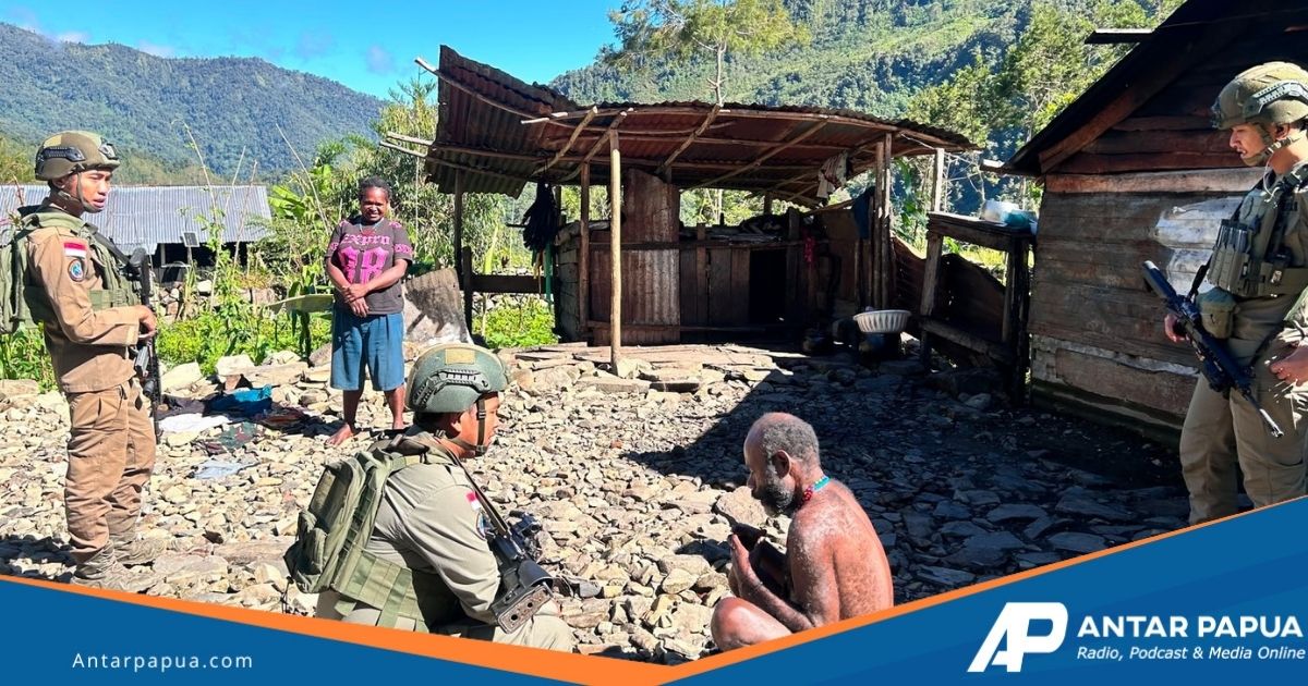 Satgas Damai Cartenz Sambangi Warga Talilime dengan Patroli Dialogis, Warga Rasakan Langsung Rasa Aman