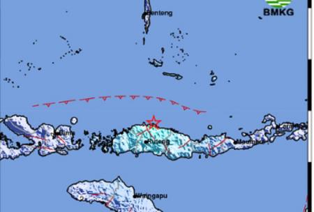 Gempa M 4,5 Guncang Ruteng Manggarai Sabtu Dinihari, Getaran Terasa hingga Skala II MMI