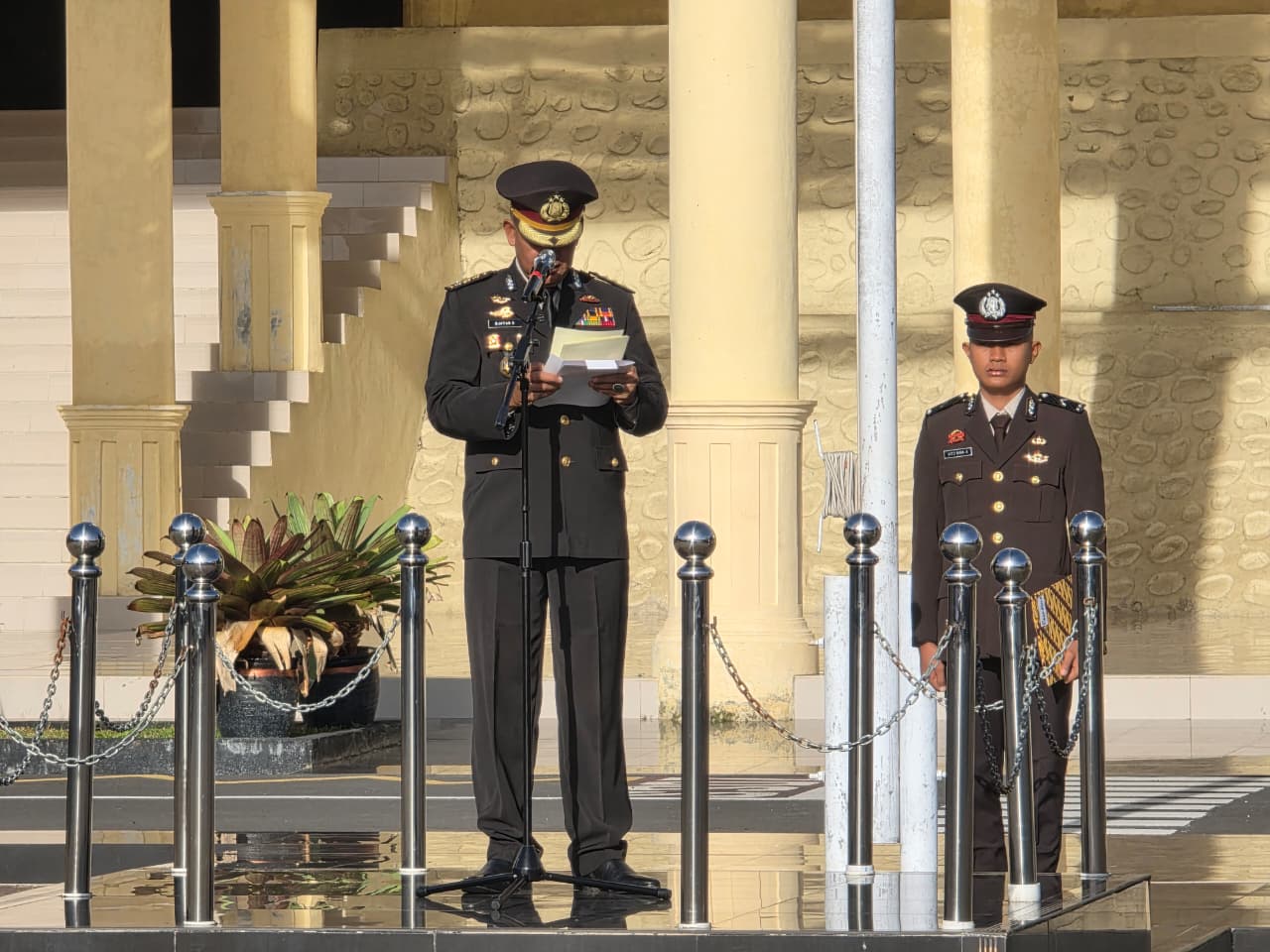 Peringatan Hari Lahir Pancasila 2026 di Polda Bengkulu, Irwasda Ajak 1.200 Personel Perkuat Nilai Kebangsaan
