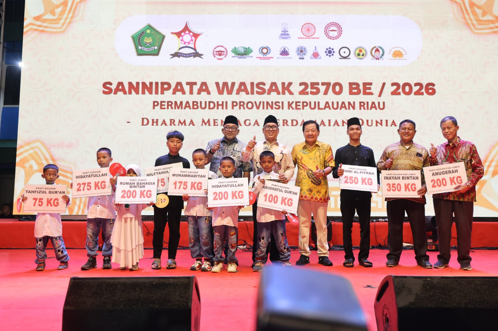 Wagub Kepri Nyanyang Haris Pratamura Hadiri Sannipata Waisak di Tanjungpinang, Tegaskan Kepri Rumah Besar Toleransi