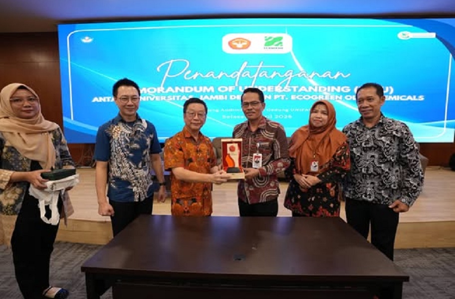 Tiga Mahasiswa FST Universitas Jambi Lolos Rekrutmen PT Ecogreen Lewat Program Campus Hiring, Siap Kerja di Perusahaan Oleokimia