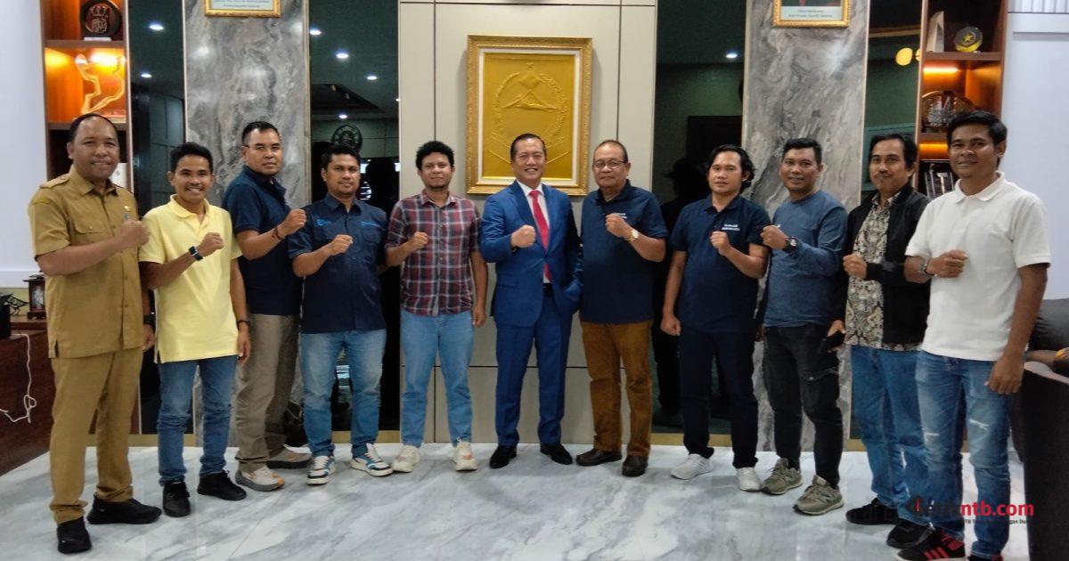 Gubernur NTB Lalu Muhamad Iqbal Dukung Media Siber Daerah Bertahan di Era Disrupsi AI dengan Pelatihan Intensif