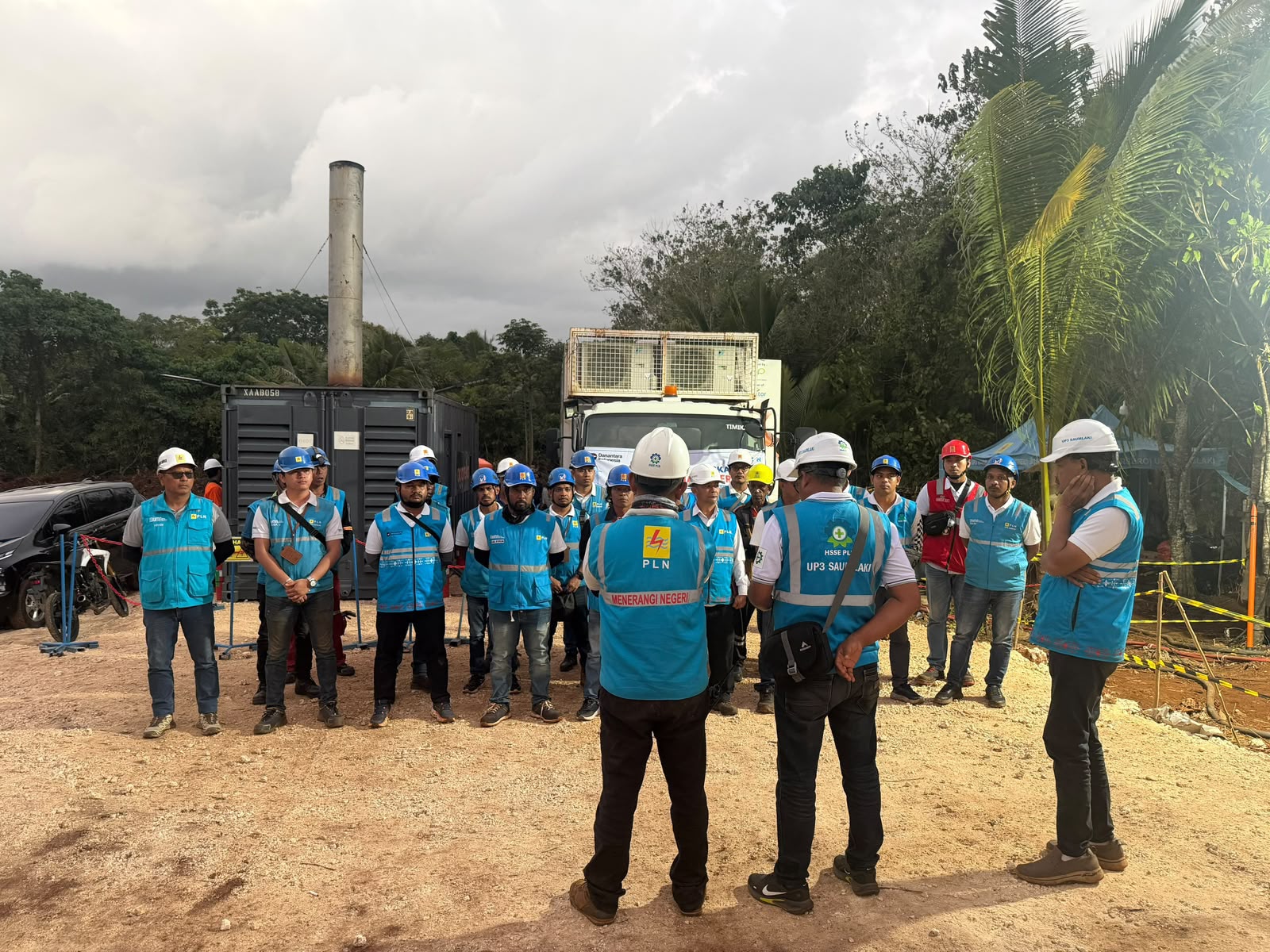 Groundbreaking Blok Masela di Tanimbar Berjalan Lancar, PLN UP3 Saumlaki Jamin Pasokan Listrik Tanpa Gangguan