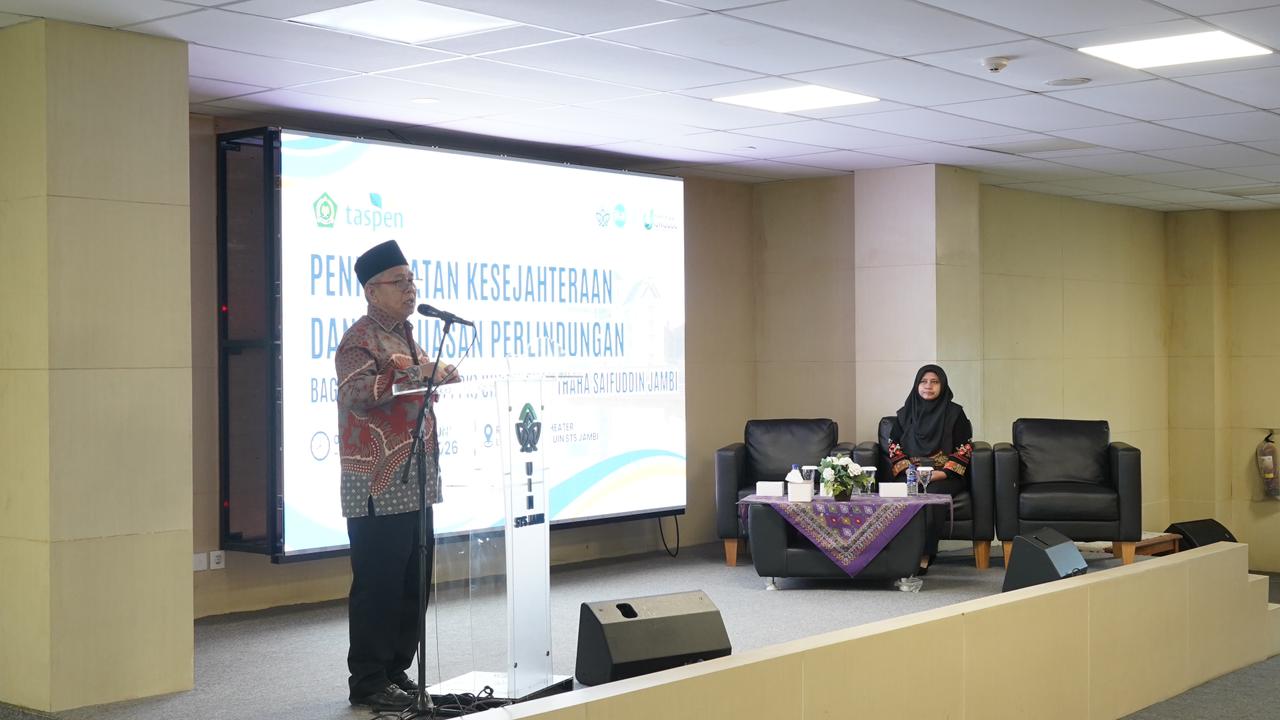 165 ASN UIN STS Jambi Ikuti Sosialisasi PT Taspen, Perkuat Literasi Kesejahteraan Pegawai
