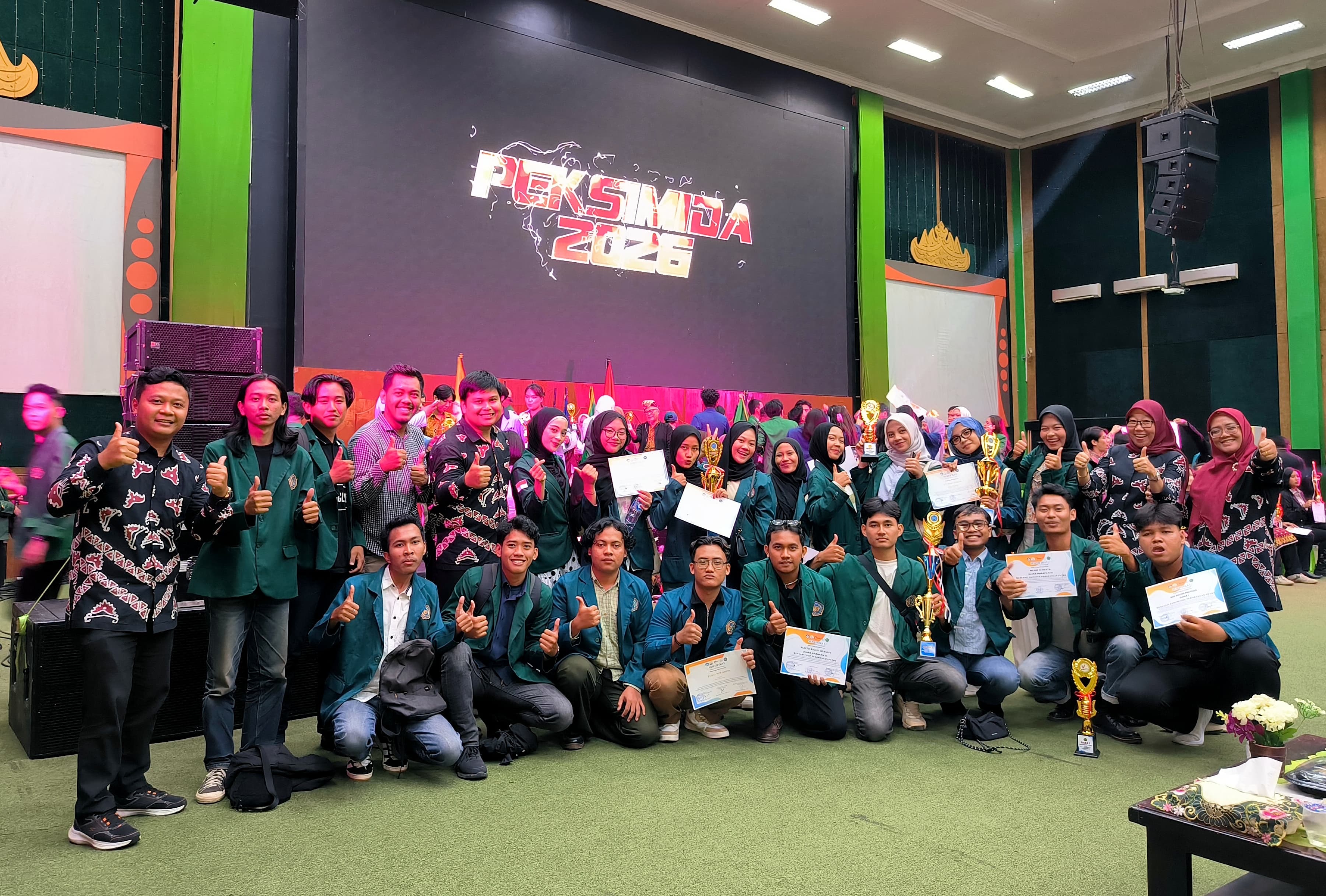 12 Mahasiswa UM Metro Borong Prestasi di PEKSIMIDA Lampung 2026, Sabet Juara 1 Keroncong hingga Juara 3 Tari