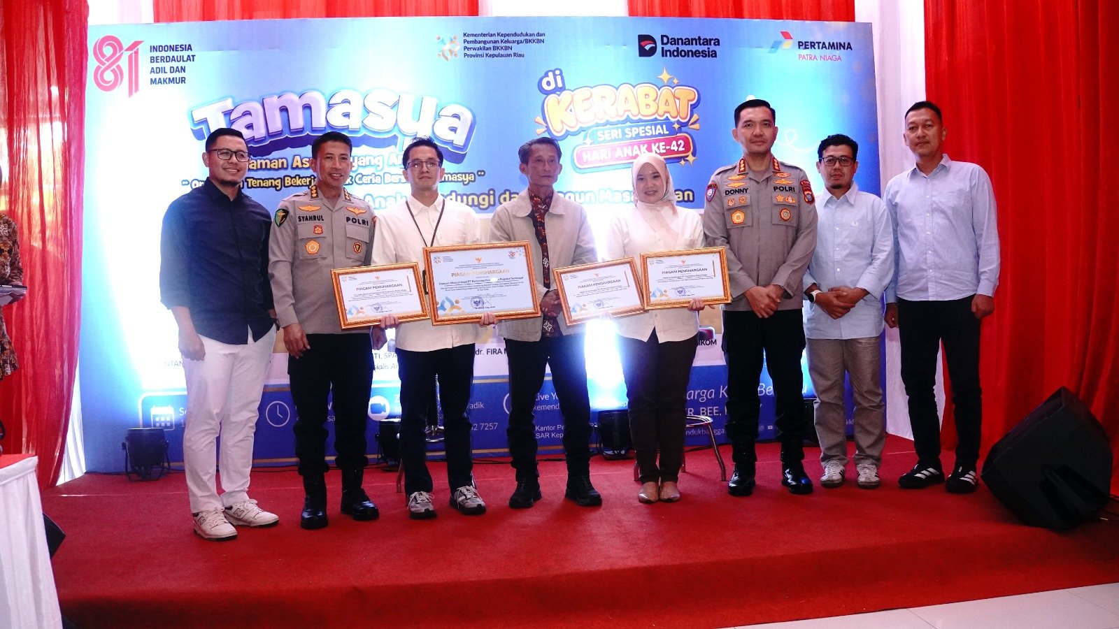 Pertamina Patra Niaga Regional Sumbagut Borong Empat Penghargaan dari Menteri Kependudukan, Termasuk Fasilitas Daycare Kantor