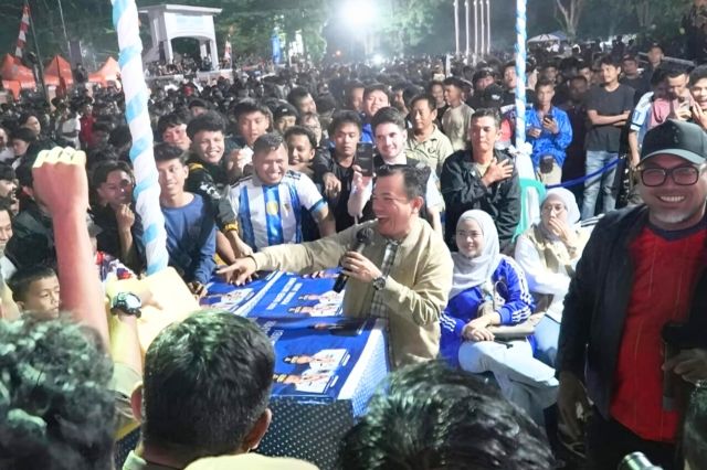 Nobar Final Piala Dunia 2026 di Lapangan Garuda Jambi, 112 UMKM Raup Berkah dari Lautan Penonton