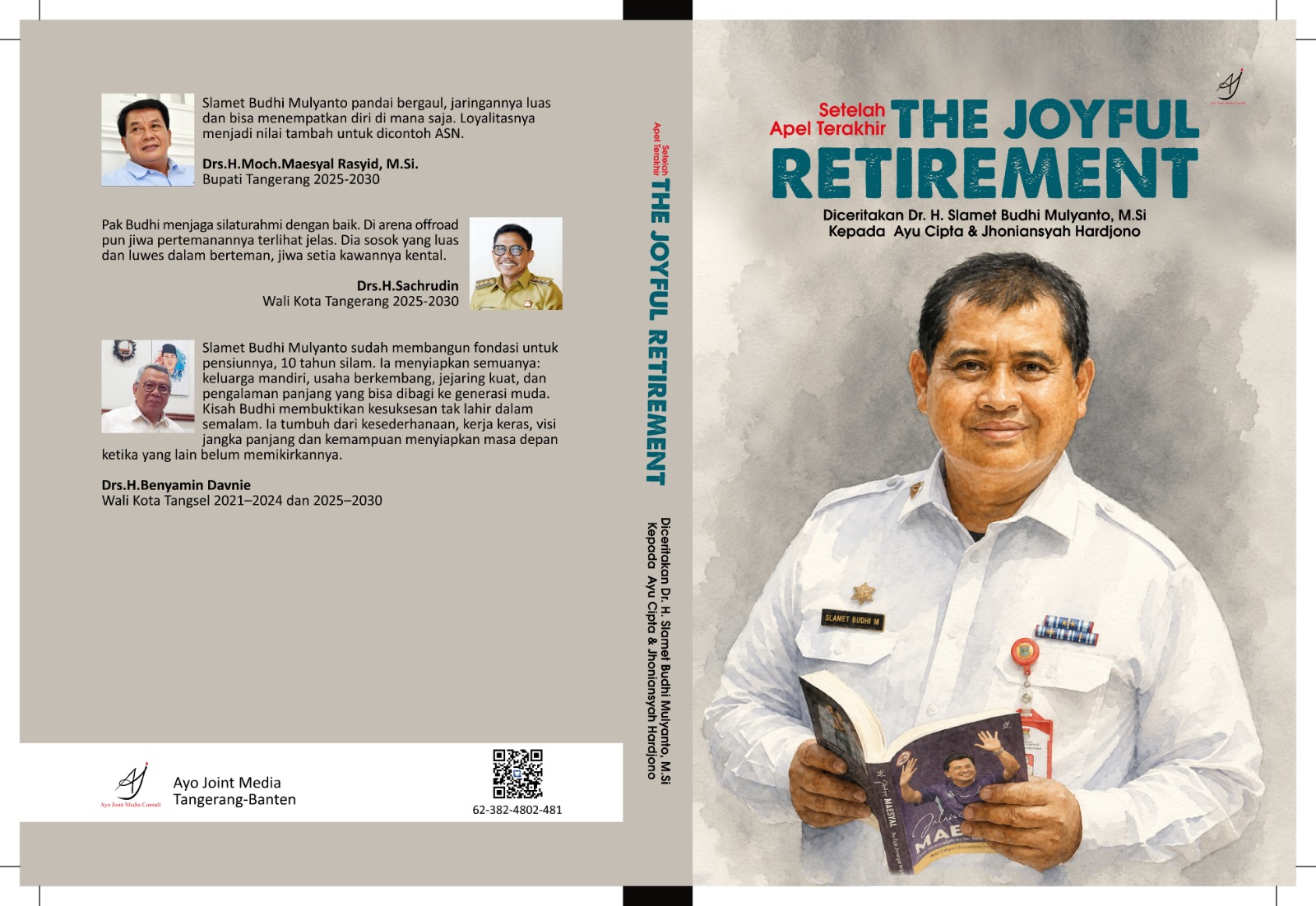 Kepala Bapenda Tangerang Slamet Budhi Mulyanto Pensiun, Terbitkan Buku The Joyful Retirement dan Raih Penghargaan Internasional