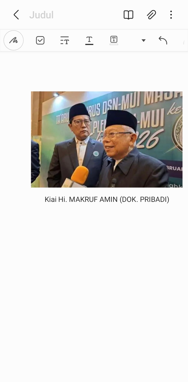 Wapres ke-13 Ma’ruf Amin Tawarkan Jembatan Dialog Empat Pilar untuk Hentikan Konflik Arab Saudi dan Houthi-Yaman