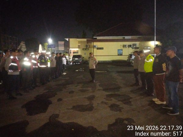 Polres Lebak Gelar Patroli KRYD Antisipasi Gangguan Kamtibmas Pasca Nobar Persib, 5 Titik Rawan Disisir