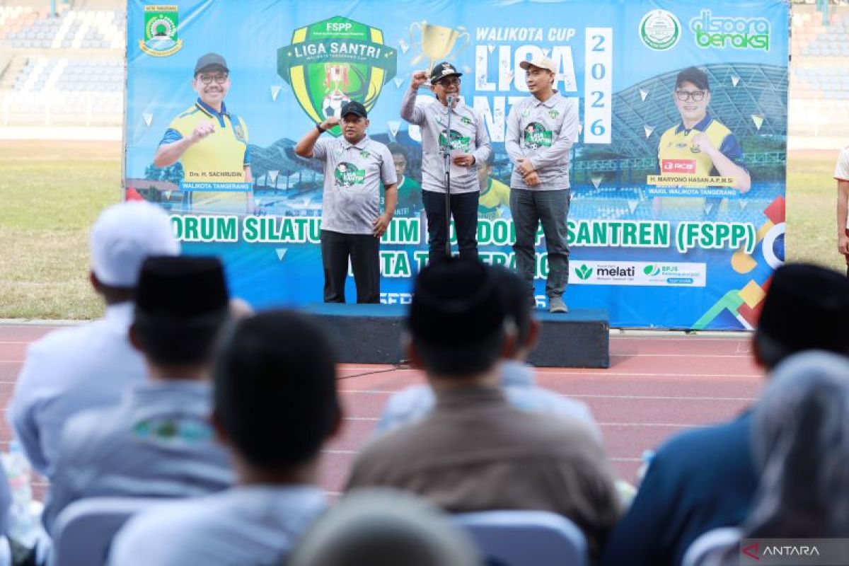 Liga Santri Wali Kota Cup 2026 Resmi Bergulir di Tangerang, 32 Tim Ponpes Siap Berebut Trofi Juara