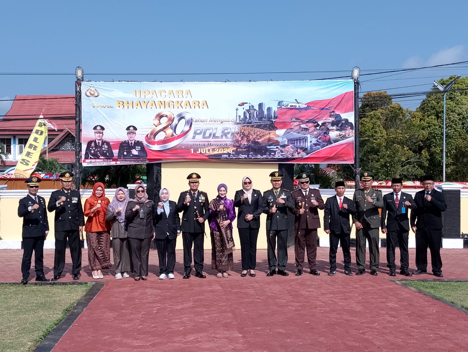 Ketua DPRD Tanjab Timur Zilawati Hadiri HUT Bhayangkara ke-80 di Polres, Apresiasi Pelayanan Humanis Polri