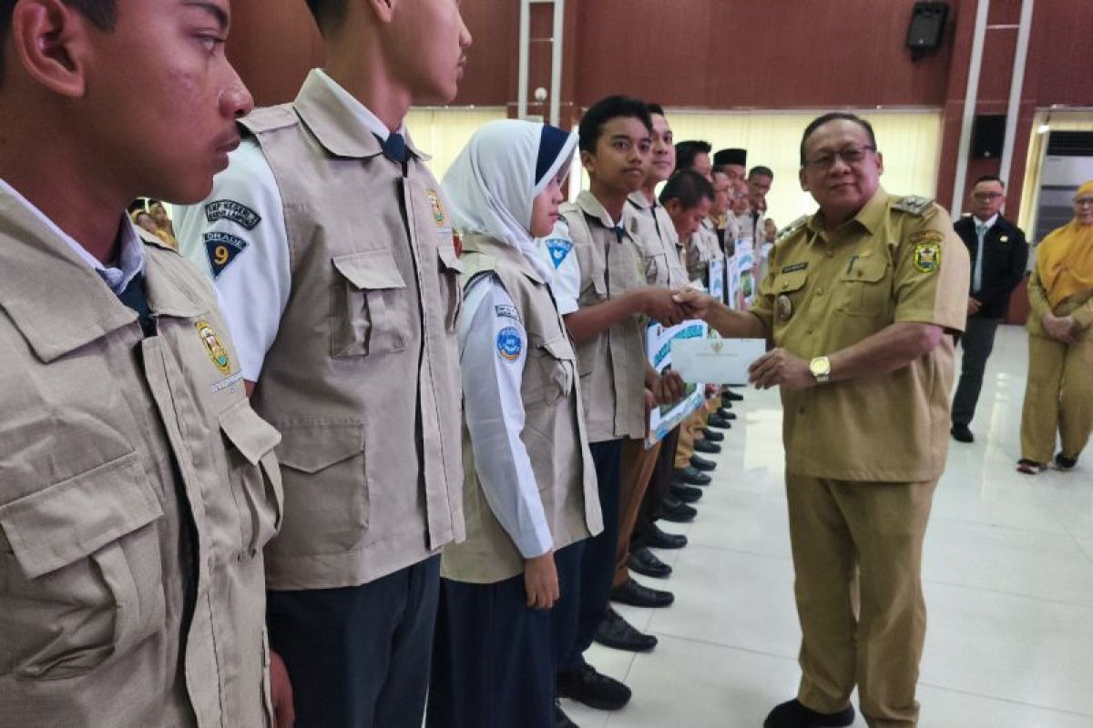 Pemkot Bandarlampung dan OJK Lampung Buka Rekening Bank Sampah untuk 4.048 Siswa SMP