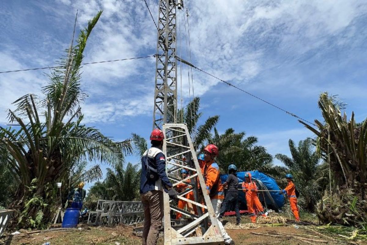 11 Tower Emergency Dikerahkan ke Serdang Bedagai, PLN Sumut Percepat Pemulihan Listrik Pasca Cuaca Ekstrem