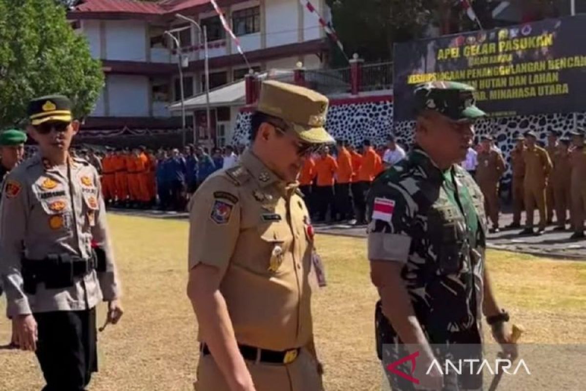 Pemkab Minut Tetapkan Siaga Darurat Karhutla Usai 240 Titik Kebakaran Terjadi