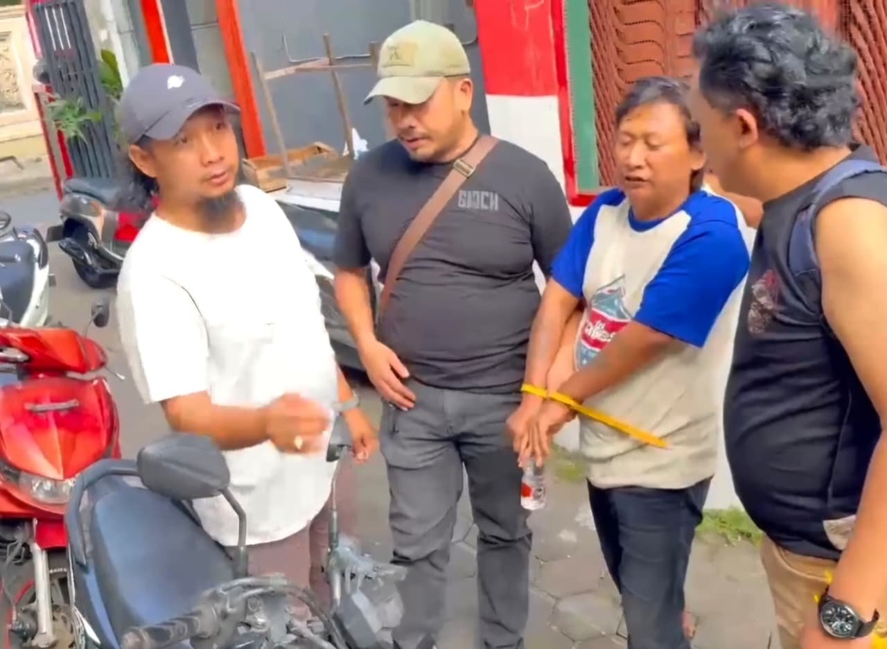 Polrestabes Semarang Bekuk Pemotor Curanmor di Kafe MH Thamrin, Satu Penadah Juga Diamankan